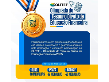 Educação é destaque Olimpíada do Tesouro Direto de Educação Financeira