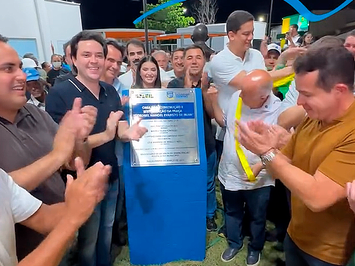 Praça Coronel Manoel Evaristo é inaugurada
