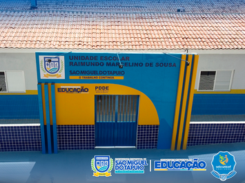 Unidade Escolar Raimundo Marcelino de Sousa é inaugurada
